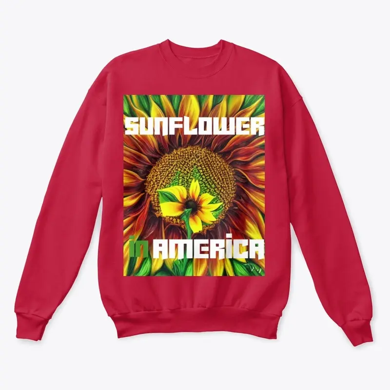 Sunflowers Blossoming on Your Tee