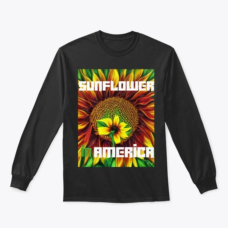 Sunflowers Blossoming on Your Tee 