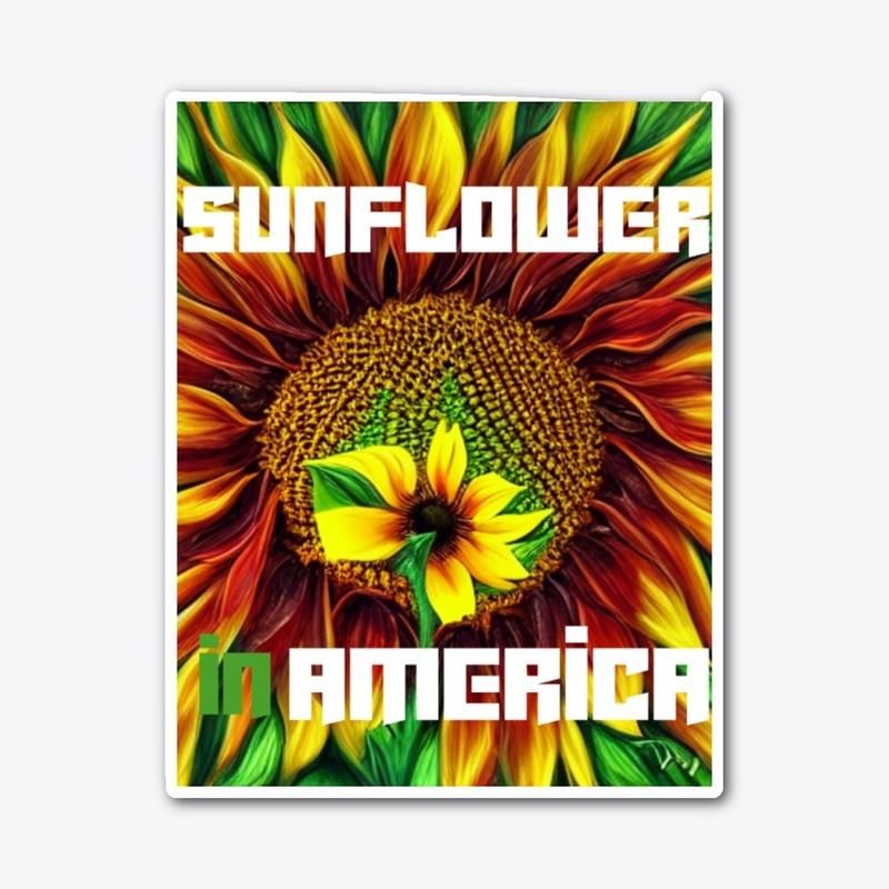 Sunflowers Blossoming on Your Tee 